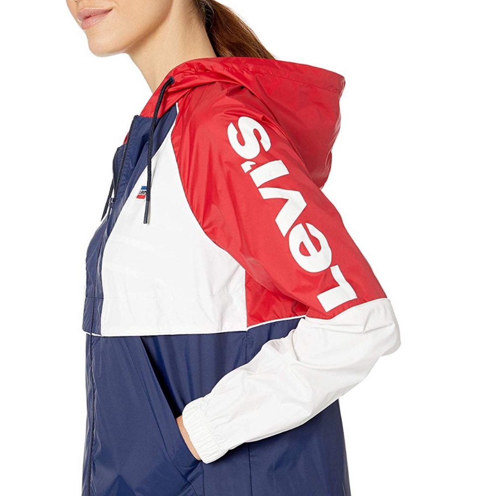 Levi’s Retro Colorblock Windbreaker Jacket - Picture 3 of 7